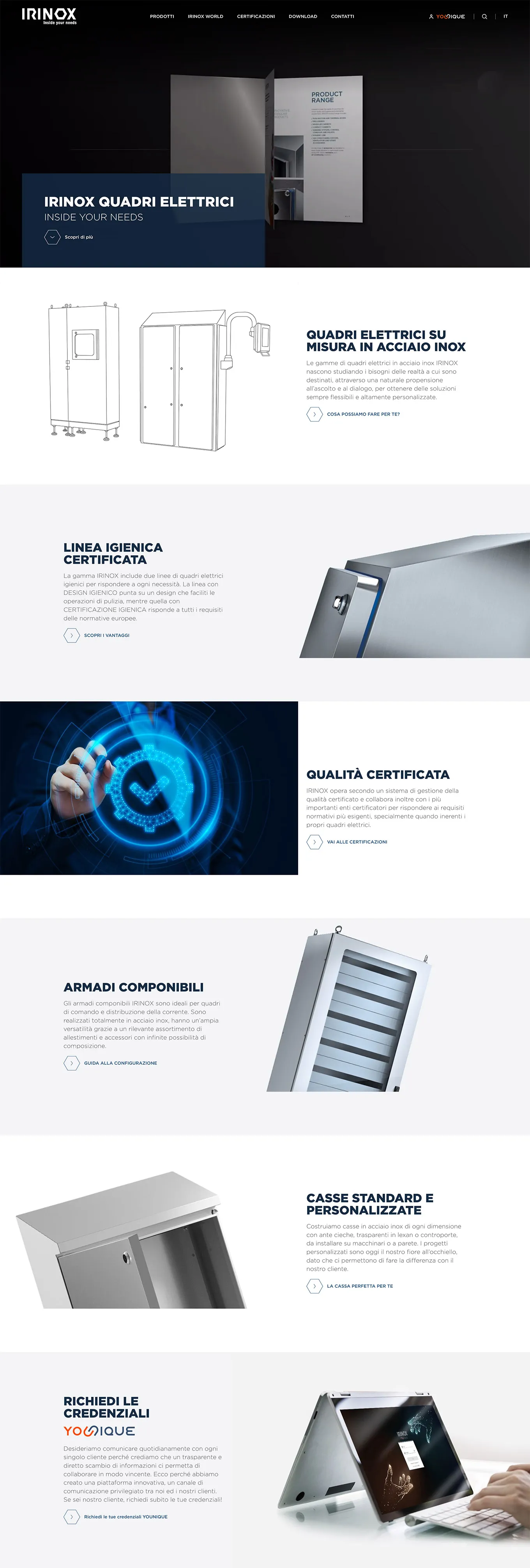 Soluzione - Screen Website